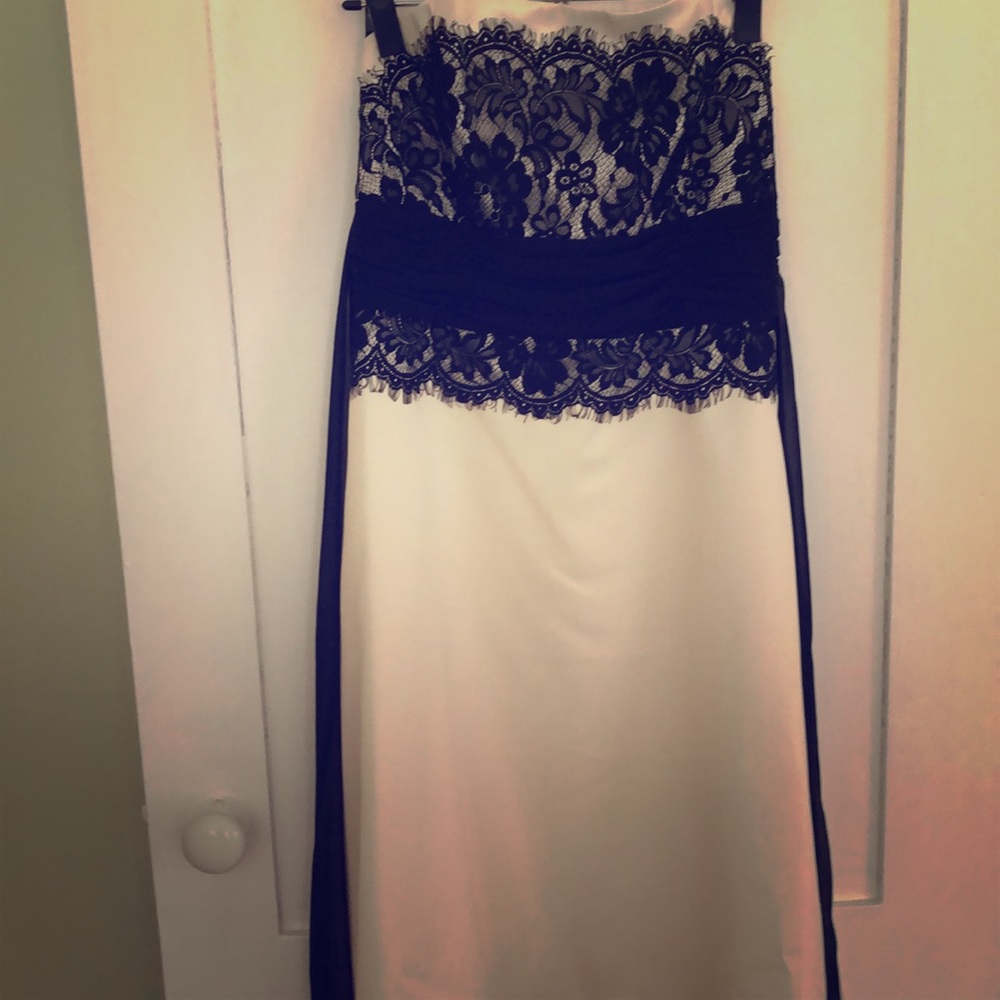 Knee length cocktail dress